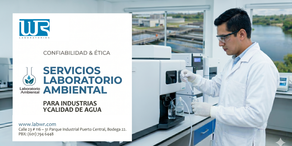 Servicios laboratorio ambiental, Laboratorio Ambiental, Calidad de agua.